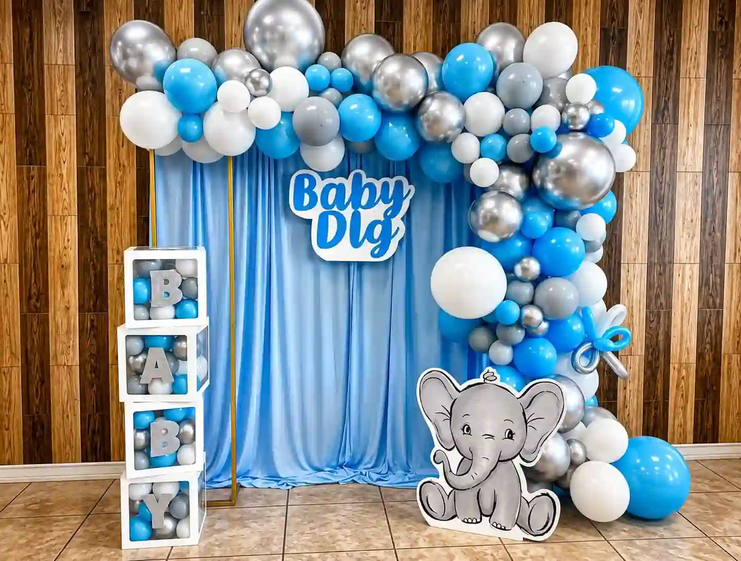 Baby Elephant Themed Decoration